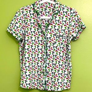 Roller Rabbit Toucan Pajama Top Size M